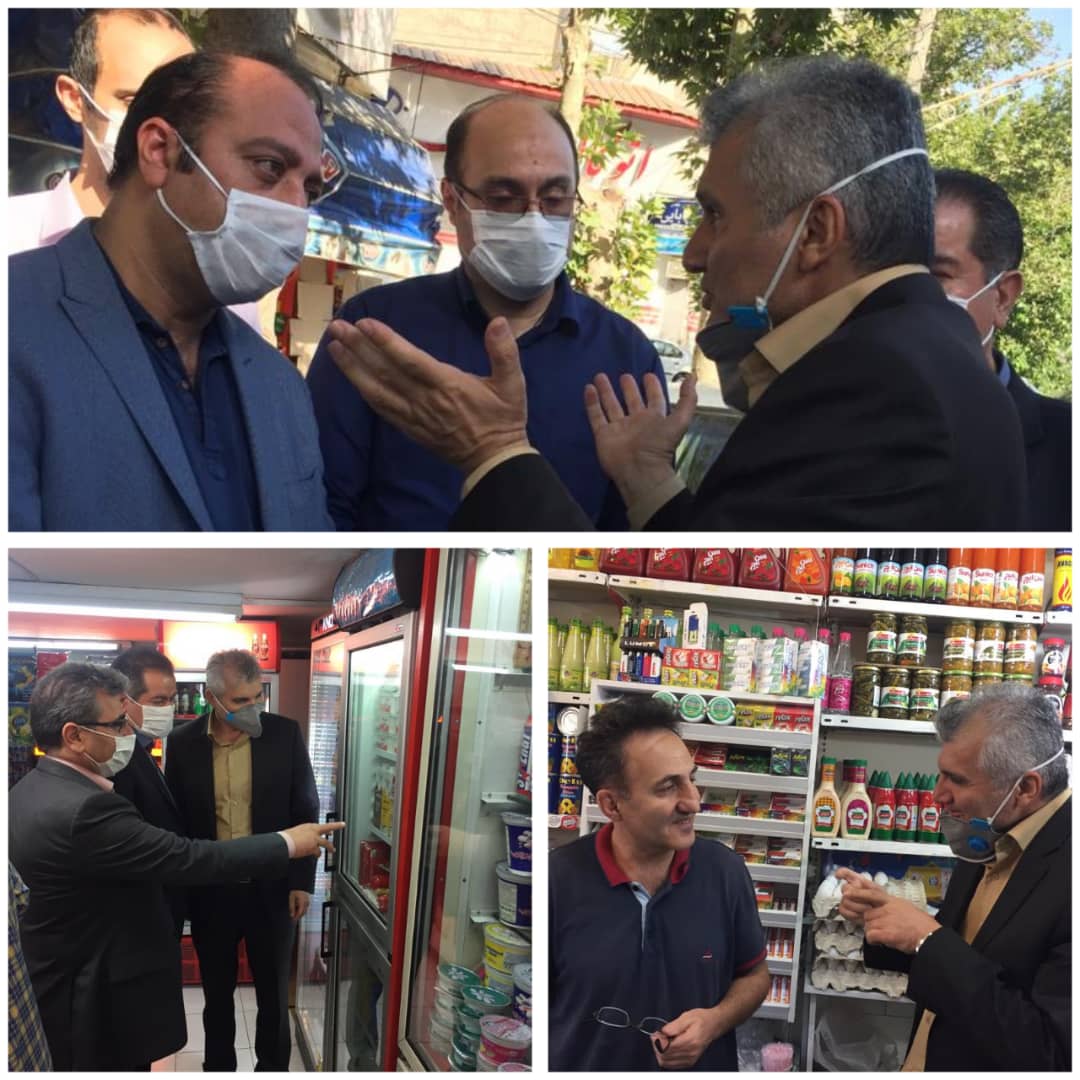 بازدید سر زده مدیر عامل شرکت صنایع شیر ایران از سوپرمارکتها