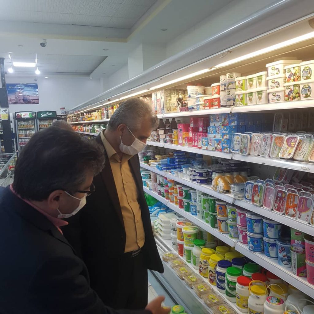 گزارش تصویری از بررسی حضور محصولات پگاه در شهر بیستون و کرمانشاه