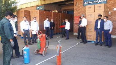 مانور مقابله با حریق و حوادث غیر مترقبه، در شرکت شیر پاستوریزه پگاه زنجان، برگزار شد.
